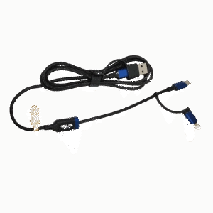 60W PD Fast Charging Aluminum Cable | USB-C & Lightning | Eco-Friendly | 120cm | T6128PD
