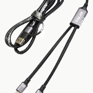 4-in-1 100W Ultra-Fast Charging & Sync Cable | USB-C + Lightning | 120cm