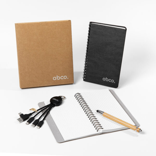 A6 Recycled Washable Paper Notebook | Modular Ring Binder | FSC ...