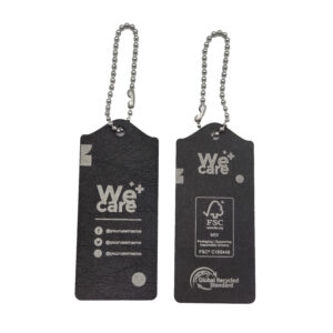 Sustainable Laser-Engraved Washable Paper Hang Tag (80 x 30 mm) | B014RWP