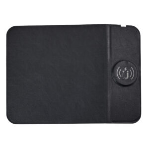 Eco-Friendly Dual-Fold Magnetic Wireless Charging Mouse Pad & Phone Stand | 15W Fast Charger | CM003CR